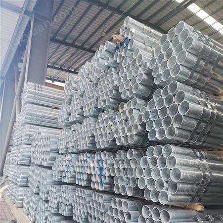 广州市镀锌管厂家供应dn100镀锌钢管货源充足   霆裕