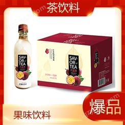 百香果红茶430mlx15瓶整箱销售夏季饮品水果茶
