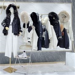 《MINI》22年冬时尚派克皮草 品牌折扣女装四季青新款发售