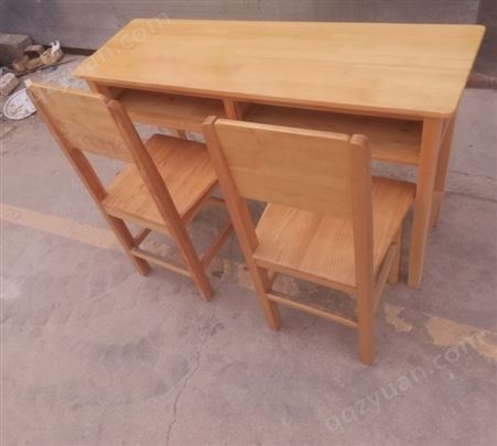 厂家批发多功能儿童学习桌 幼儿园用实木桌椅组合