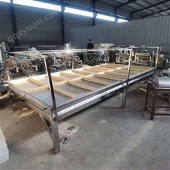 鲁辰 蒸汽腐竹生产线 商用大型多功能油皮机 手工起皮豆皮设备