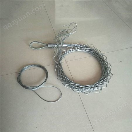 中间钢丝网套电缆导线网套拉线保护拖拽网套电力牵引拉线网罩 隆亨