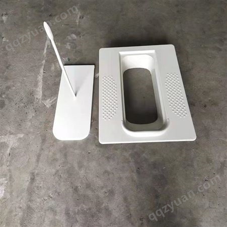 玻璃钢蹲便器 卫生间旱厕改造 支持定制 干湿分离 大口径可加S弯