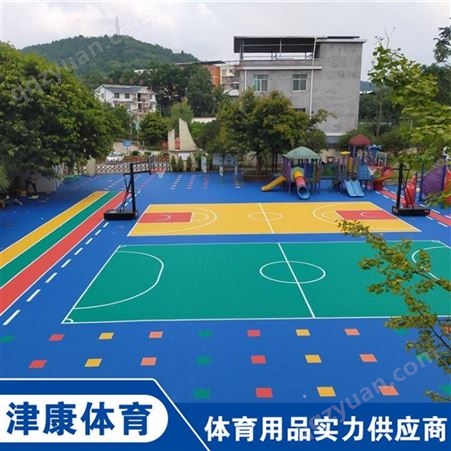 室外幼儿园运动拼装悬浮地板 软连接米格地板 环保防滑耐磨