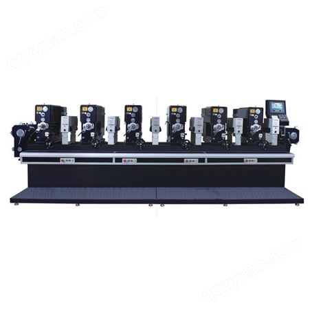 华达机械 HD-3006色不干胶印刷机 商标印刷机