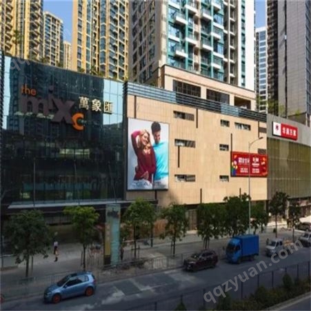 户外广告 深圳布吉万象汇购物中心LED大屏 品牌推广找朝闻通