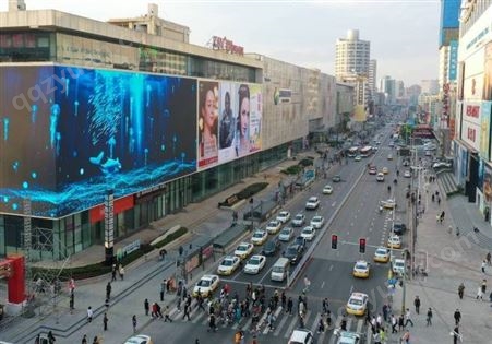 户外大屏广告 步行街商场LED屏视频广告 品牌营销宣传找朝闻通