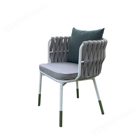 户外休闲桌椅小茶几组合庭院防水方晒外摆铁艺椅创意露天室外家具