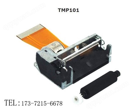 24mm超小热敏打印机芯TMP101热敏打印头