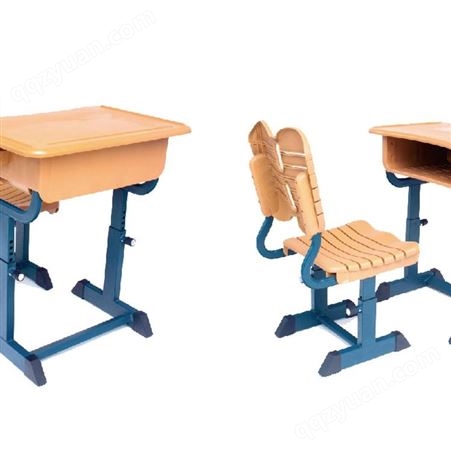初中学生教室加厚课桌凳定做 浩威家具