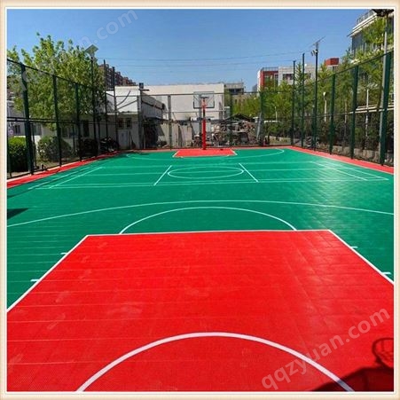 延长室外安装悬浮地板公司悬浮地篮球场翻新添速【拼装地板】供应商