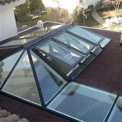 鑫聚门窗 屋顶通风三角型电动天窗 操作方便 开启灵活