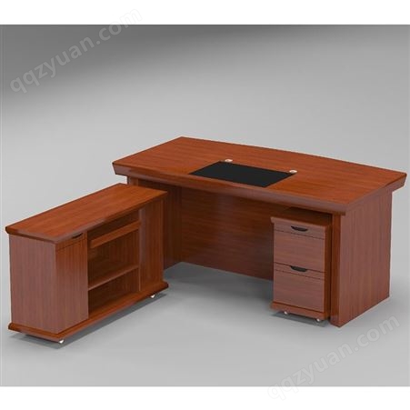 职员办公桌员工家用电脑桌单人1.2/1.4/1.6米油漆老板台实木皮