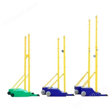 移动标准式羽毛球柱 羽排网多用柱 地埋男女排球架可定制