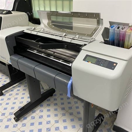 广州市花都区500元/月租赁 惠普HP500CAD打印机工程绘图仪写真机大图蓝图机喷绘机B0幅面打印