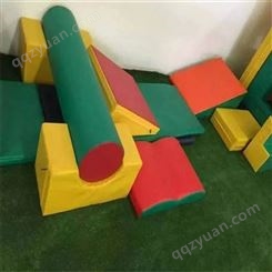 软体组合幼儿园感统训练器材儿童室内大小型软包爬滑玩具 尚林