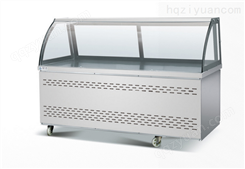 雪立方SWG-1200A/B 熟食店用展示柜 熟食冷柜不锈钢 双温肉食柜
