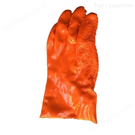 东亚807止滑浸塑手套 耐油耐酸碱 工业劳保手套 防滑耐磨防护手套